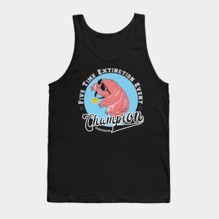 Five Time Extinction Event Champion Tardigrade Gift Tank Top